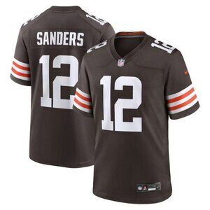 Mens Kids  Shedeur Sanders Brown Stitched Jersey